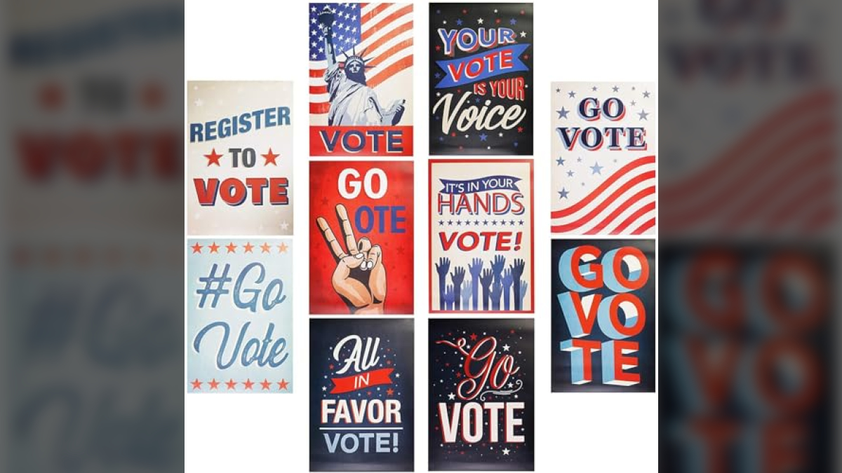 Decorate for Democracy with These Powerful Voting Posters