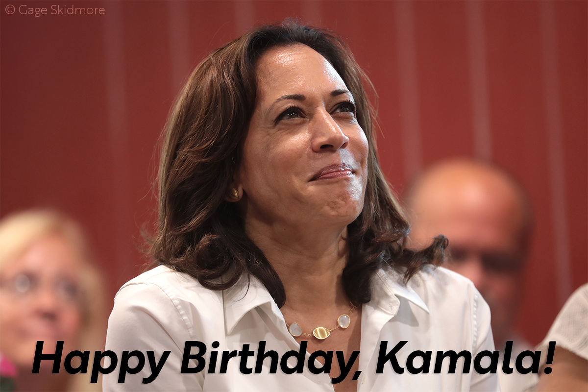 Happy Birthday Kamala Harris | Leftique Boutique for Democrats